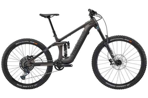 Transition Bikes Trail E-Bike Relay PNW Alu GX Fox | Medium | Ti Oxide Grey