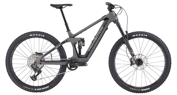 Transition Bikes Trail E-Bike Relay Carbon GX AXS Fox | XSmall | Ti Oxide Grey